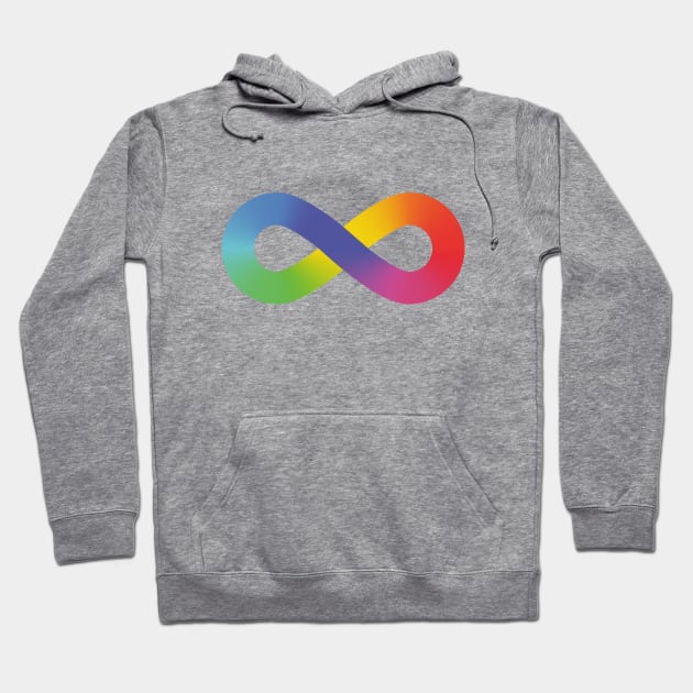 Autism Infinity Hoodie by Purple Bloom Studio